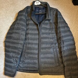 Tommy Hilfiger Men's Dark Gray Puffer Jacket